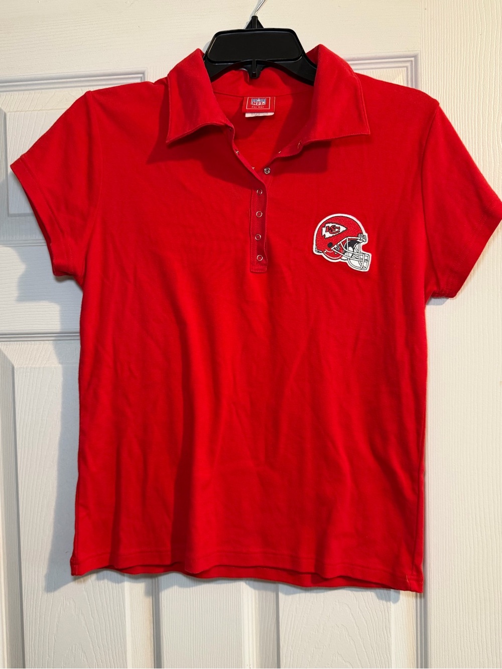 NFL For Her Kansas City Chiefs Button Polo